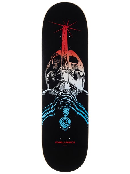 Powell Rodriguez Skull & Sword Blue Fade Deck 9.0x32.95