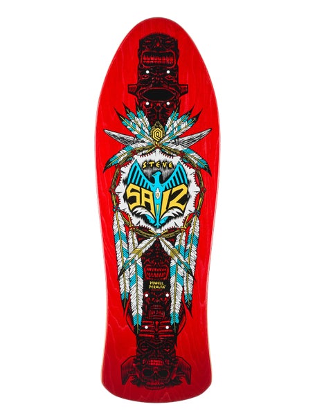 Powell Peralta OG Steve Saiz Totem Red Deck 10x30.81