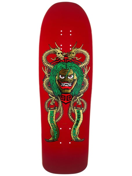 Powell Peralta Caballero Mask Burg/Gld Deck 9.75x31.12