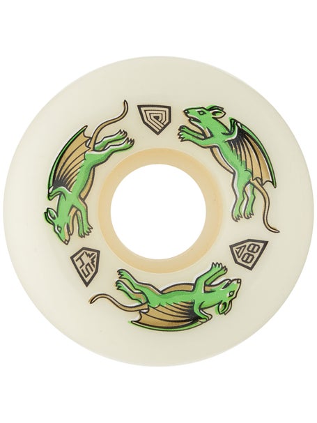 Powell Peralta Dragon Nano Rat Green 88a V6 Wheels