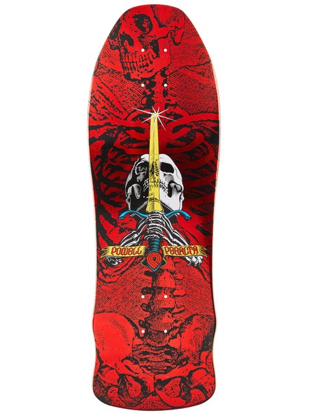 Powell Peralta OG SAS Geegah Red Foil Deck 9.75 x 30