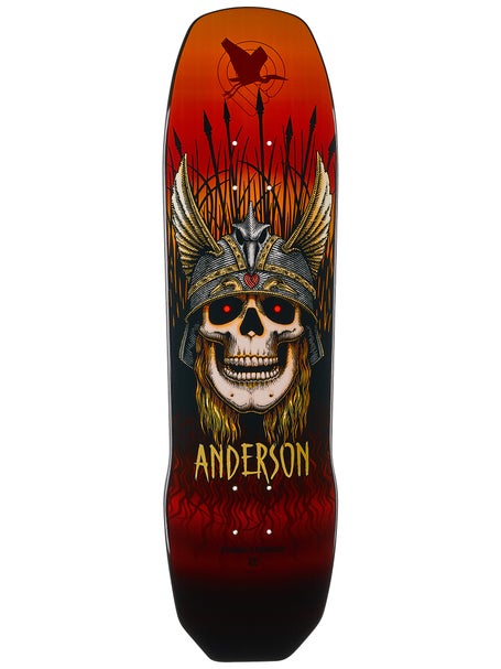 Powell Andy Anderson Heron Skull Rust Deck 8.45x31.8