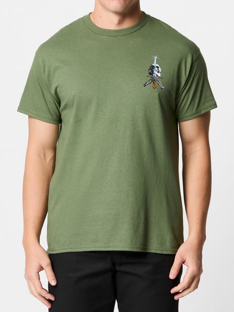 Powell-Peralta Skull & Sword T-Shirt\Military Green