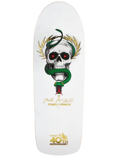 Powell Peralta McGill 40th McTwist White Deck 10