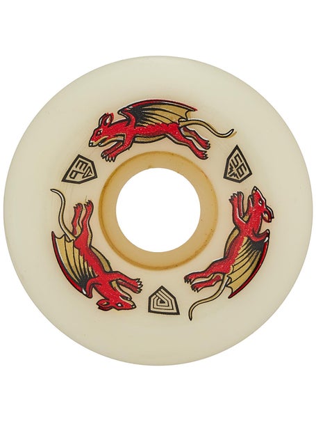Powell Peralta Dragon Nano Rat Red 93a AV6 Wheels
