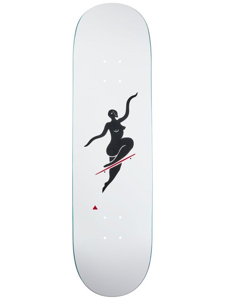 Polar No Complies White Deck 8.5 x 32.125