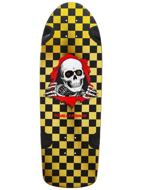 Powell OG Ripper Checker Gold Foil Deck 10 x 30