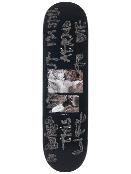 Polar Platt So Bored Black Deck 8.5 x 32.125