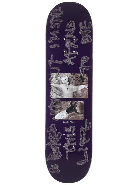 Polar Platt So Bored Purple (Short) Deck 8.25 x 31.75