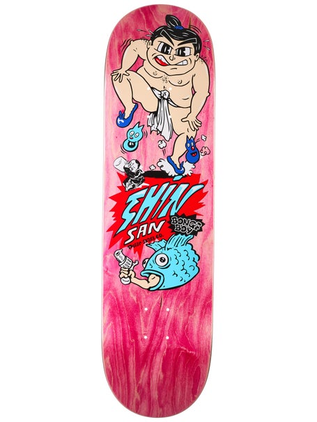 Polar Shin Sanbongi Bongi Boy Pink Deck 8.5 x 32.125
