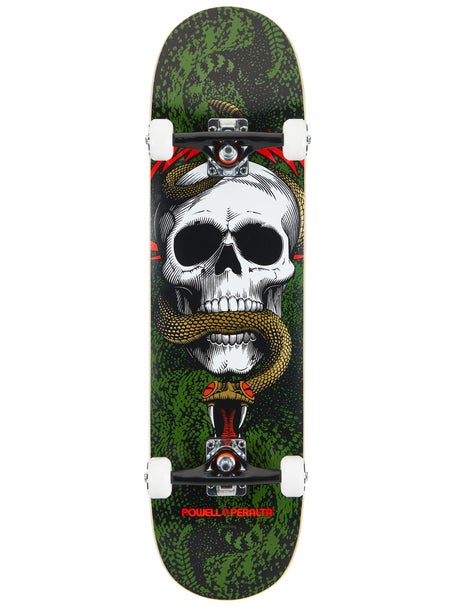 Powell Peralta Skull & Snake Blk/Grn Complete 8.25x31.9