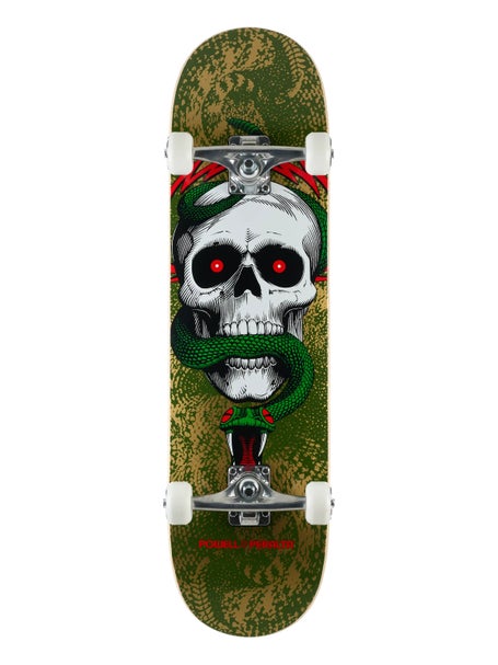 Powell Peralta Skull & Snake Olive Complete 8.25x31.95