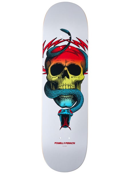 Powell McGill Skull & Snake Yellow Fade Deck 8.5x32.08
