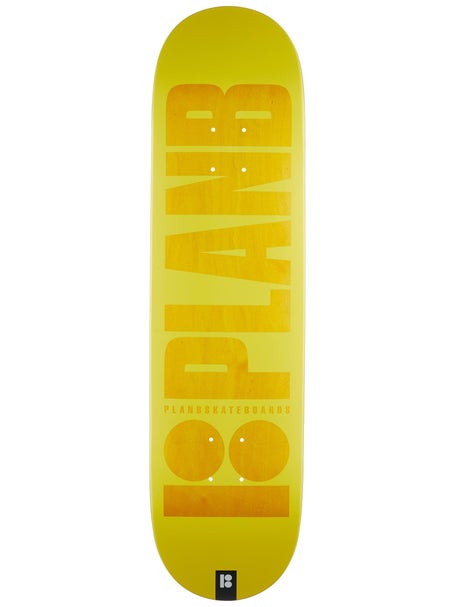 Plan B Team Grain Yellow Deck 8.25 x 32.125