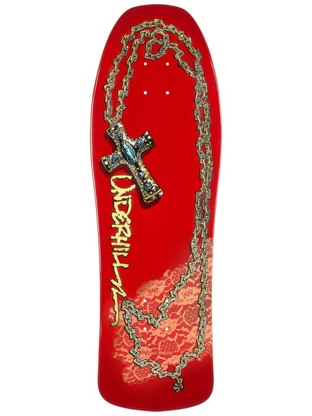 Powell Peralta Underhill Cross Burg/Gold Deck 10x30.25