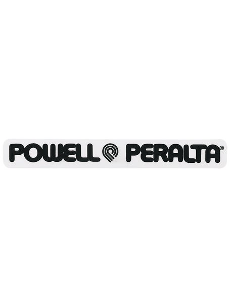 Powell Peralta Strip Sticker  Black