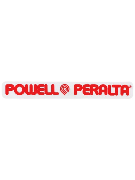 Powell Peralta Strip Sticker  Red