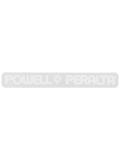 Powell Peralta Strip Sticker  White