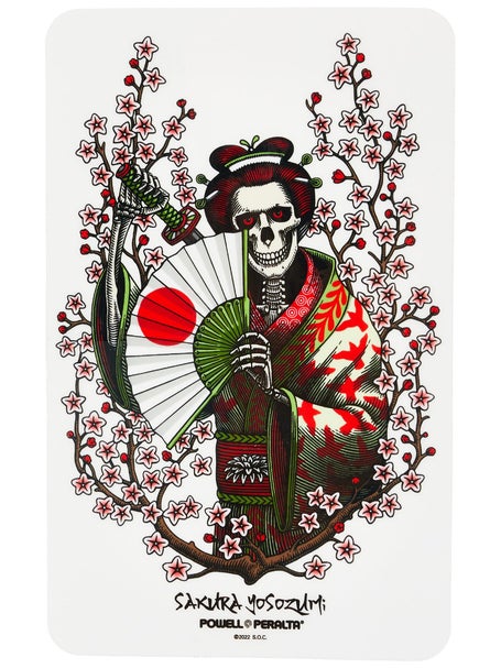 Powell Peralta Sakura Yosozumi Sticker