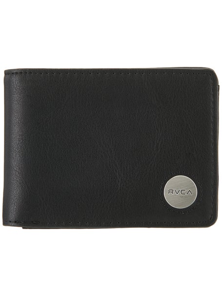 RVCA Coin Flip Vegan Leather Wallet