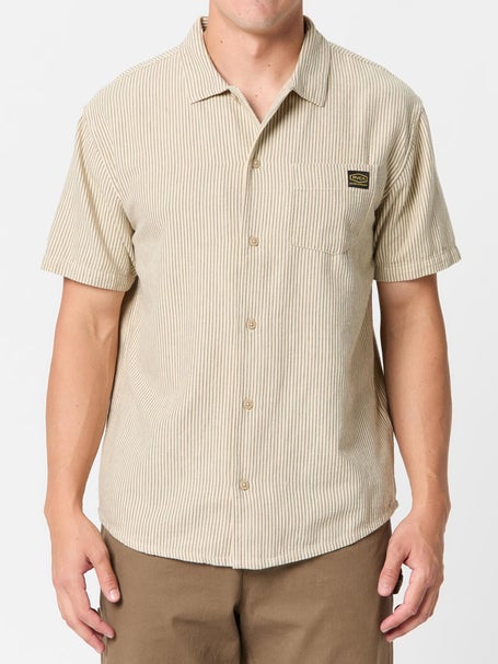 RVCA Dayshift Stripe Woven Shirt