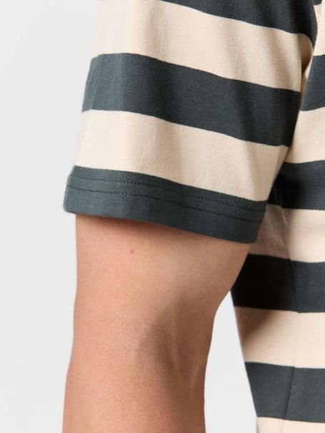 RVCA Dayshift Stripe S/S Crew Shirt