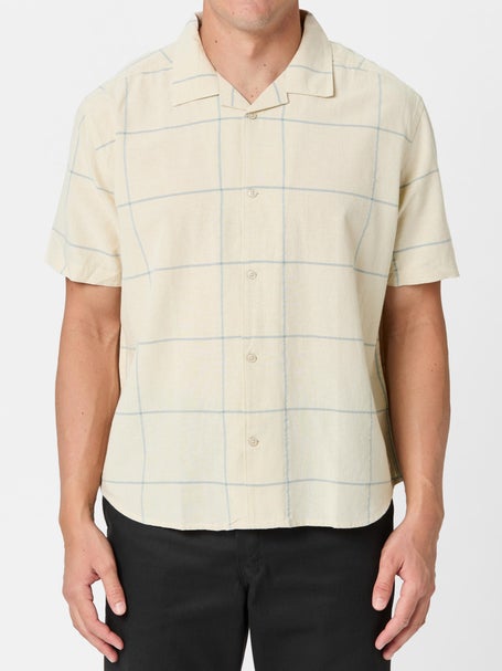 RVCA Vacancy Plaid Woven Shirt\Ceramic