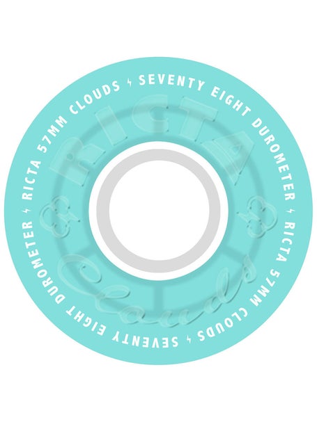 Ricta Clouds Transparent 78a Wheels\Aqua/White