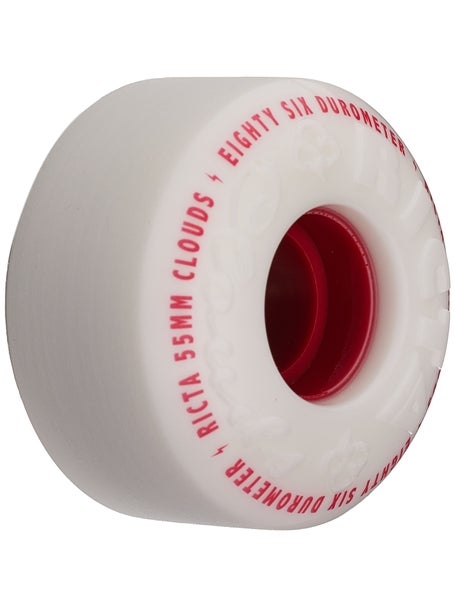 Ricta Clouds White/Red 86a Wheels