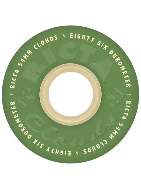 Ricta Clouds 86a Wheels\Green/Natural