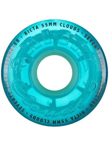 Ricta Clouds Transparent 78a Wheels\Blue GITD
