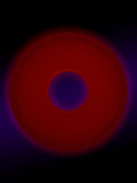 Ricta Clouds Glow In The Dark 78a Wheels\Red GITD