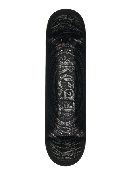 Real Barbed Wire Foil Oval Deck 8.5 x 32.18