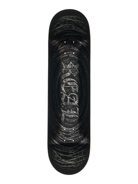 Real DBX Barbed Wire Foil Oval Deck 8.12 x 32