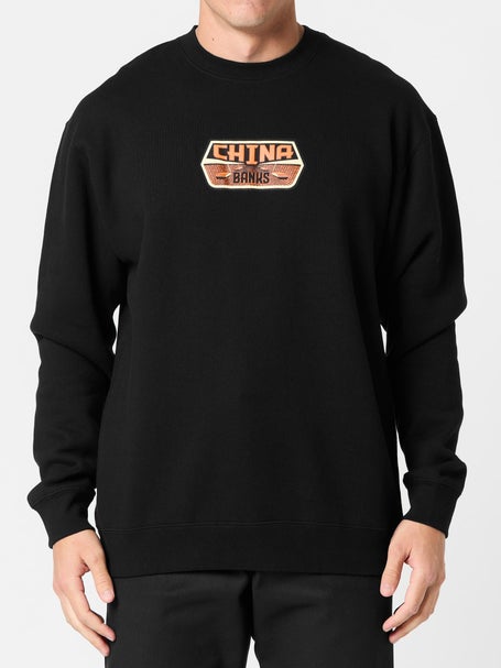 Real China Banks Heavyweight Crewneck\Black