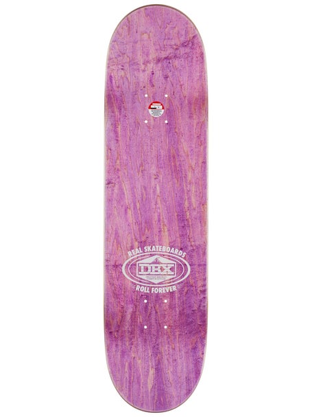 Real DBX Oval Purple Foil Deck 8.38 x 32.25