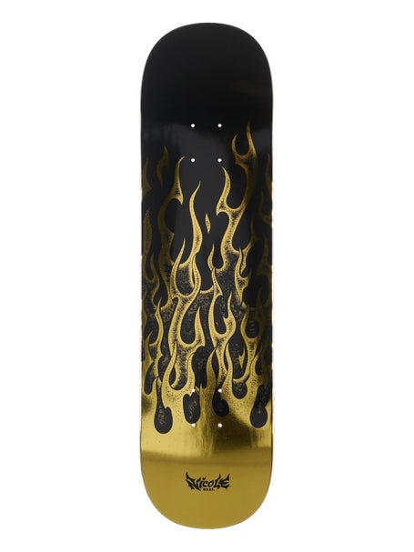 Real Nicole Flames Redux TWIN NOSE Deck 8.25 x 31.92