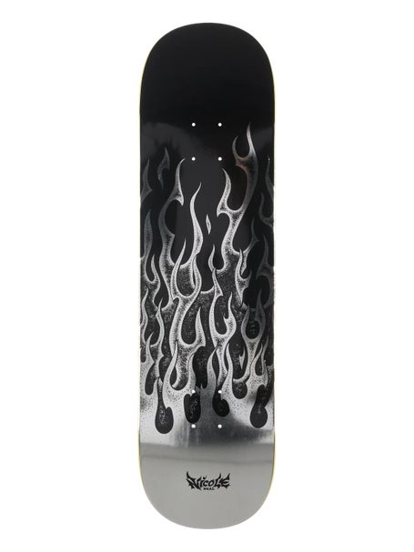 Real Nicole Flames Redux TWIN NOSE Deck 8.5 x 32.1