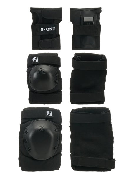 S-One OG Sk8 3 Pack Pad Set\Black