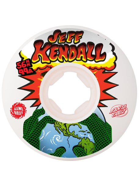 Slime Balls Kendall End of the World 99a Wheels\White