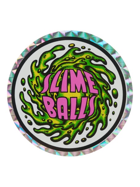 Slime Balls Logo Prismatic 2.5 Sticker