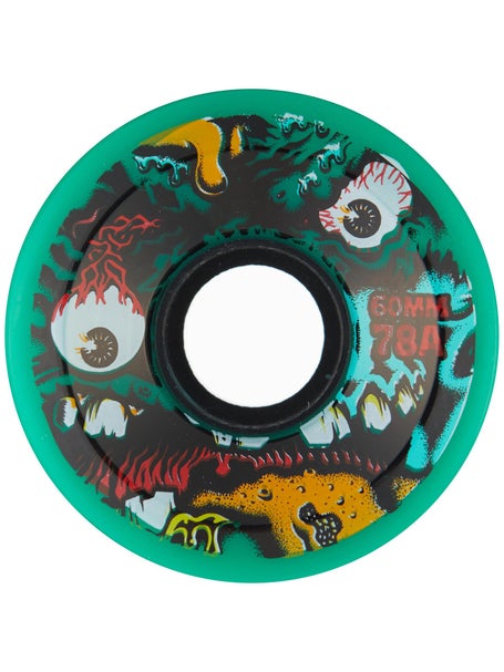 Slime Balls Roskopp Face Two OG Slime 78a Wheels\Green