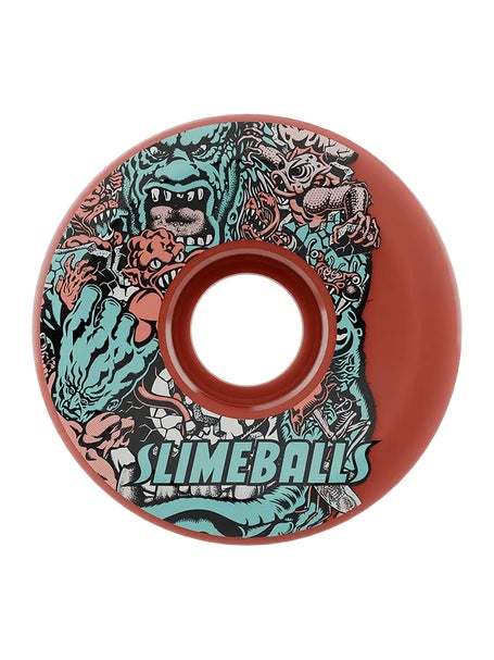 Slime Balls Rob Roskopp Five OG Slime 78a Wheels\Red