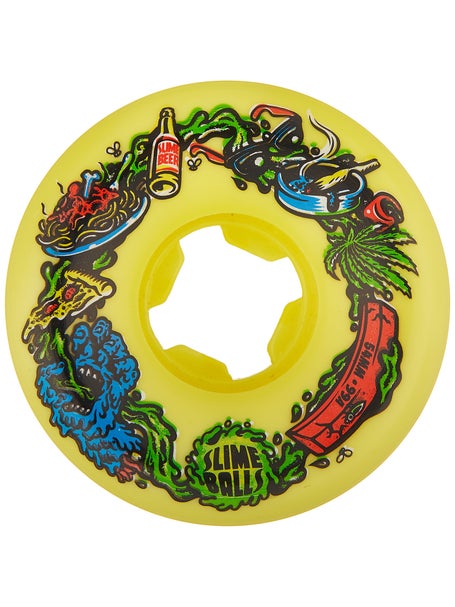 Slime Balls Scarf Balls Vomit Mini 78a Wheels\Yellow