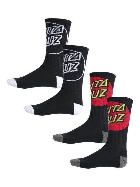 Santa Cruz Big Cruz 2-Pack Socks\Black Multi