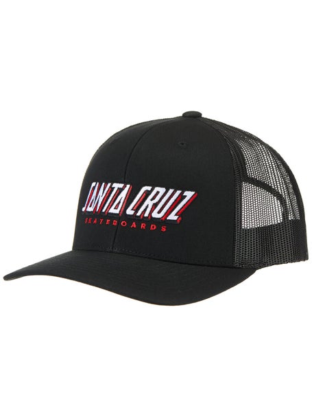 Santa Cruz Big Strip Mesh Hat\Black