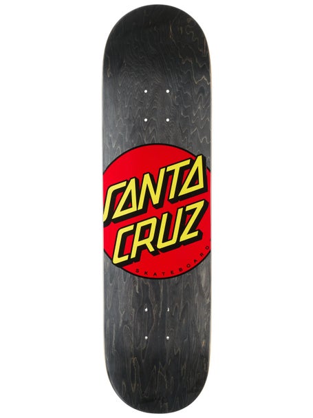 Santa Cruz Classic Dot Black Deck 8.25 x 31.83