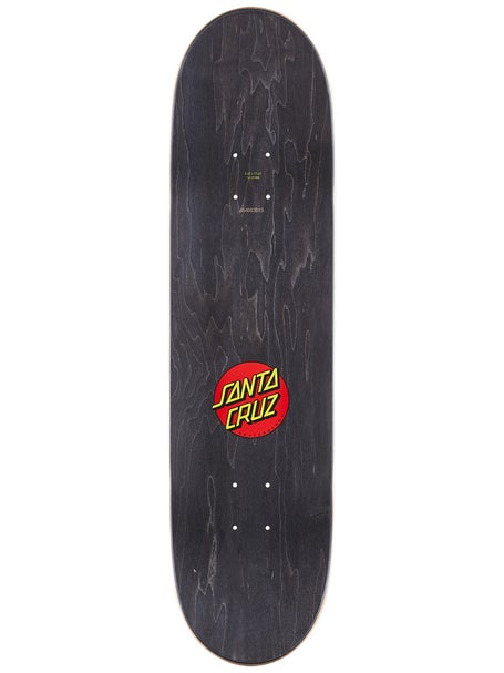 Santa Cruz Classic Dot Black Deck 8.25 x 31.83