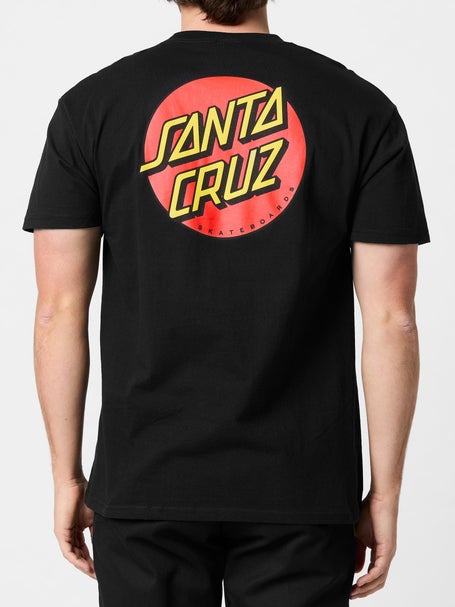 Santa Cruz Classic Dot T-Shirt\Black