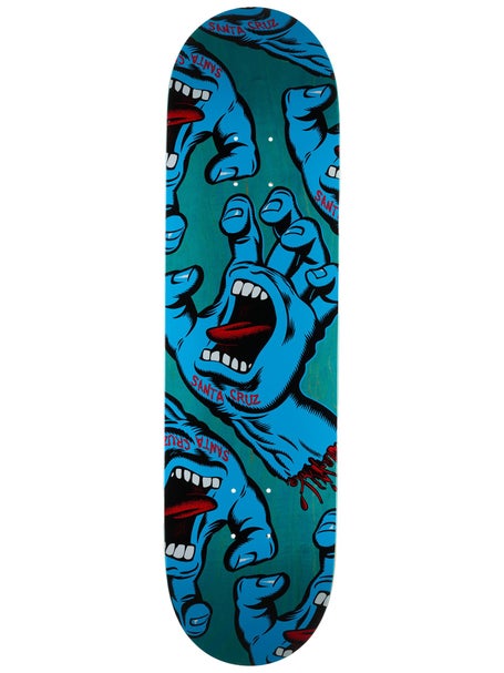 Santa Cruz Crowded Hand Deck 8.25 x 31.83